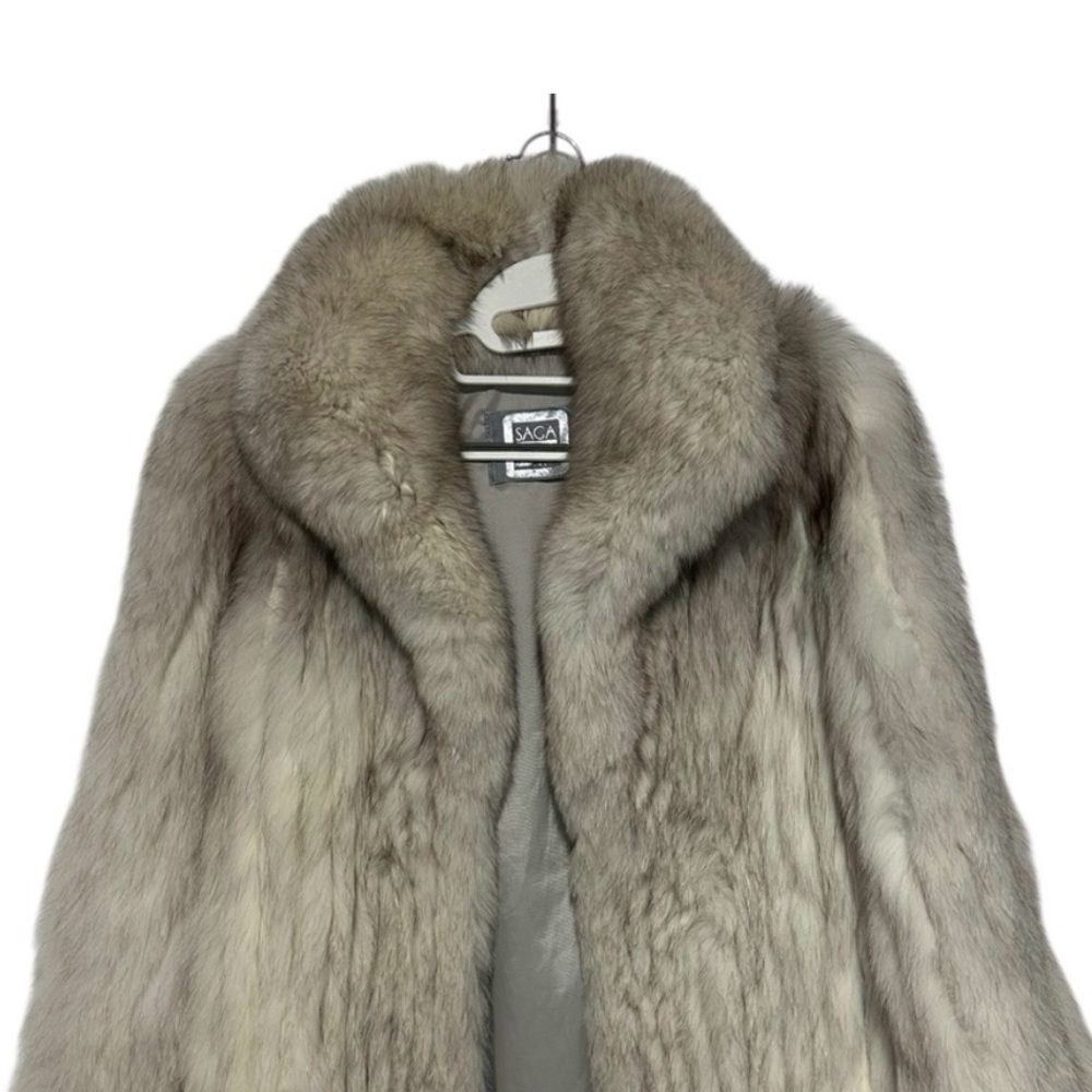 Saga Furs Luxurious Gray Teddy Jacket